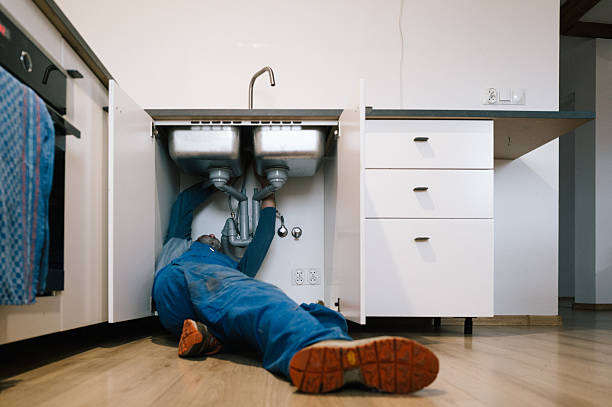 Professional Pipe Repair technician working in Crowder, MS
